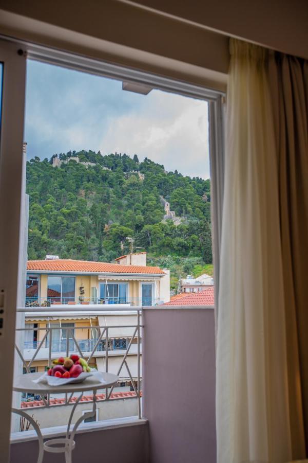 Goldenbeach Nafpaktos Bagian luar foto