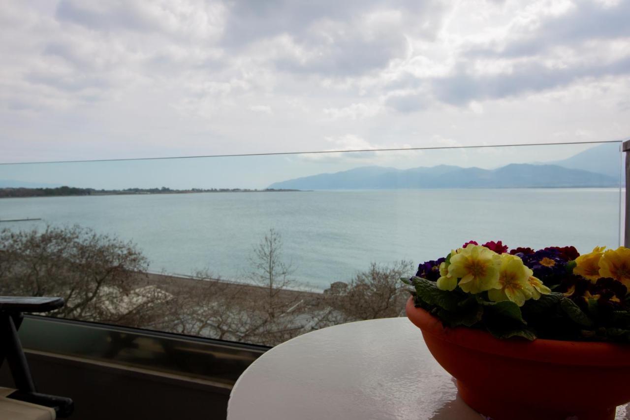 Goldenbeach Nafpaktos Bagian luar foto