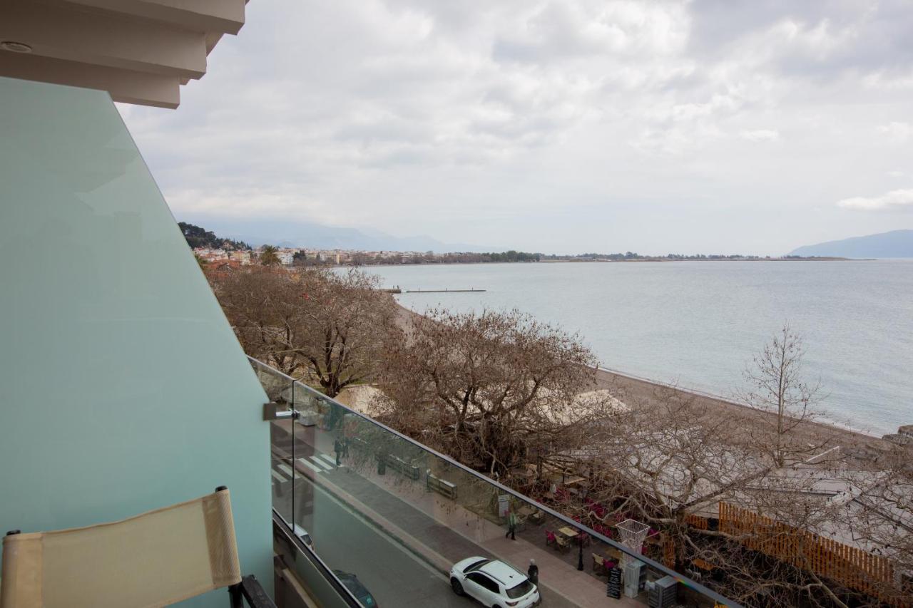 Goldenbeach Nafpaktos Bagian luar foto