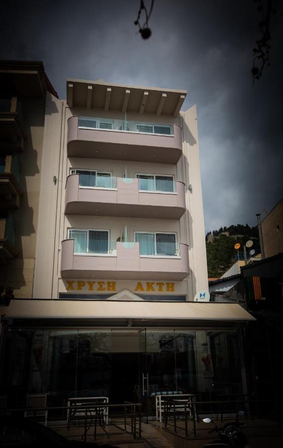 Goldenbeach Nafpaktos Bagian luar foto